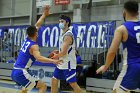 MBBall vs Emmanuel  Men’s Basketball vs Emmanuel College. - Photo By: KEITH NORDSTROM : Wheaton, MBBall, Emmanuel, basketball